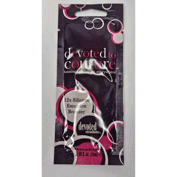 Devoted Creations Devoted To Couture Tanning Packets Lot 7 - Picture 2 of 3
